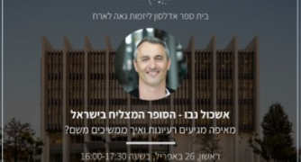 הזמנה לאירוח אשכול נבו