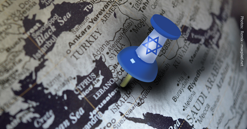 Israel on Map
