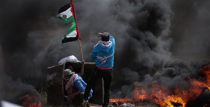 palestinian protest