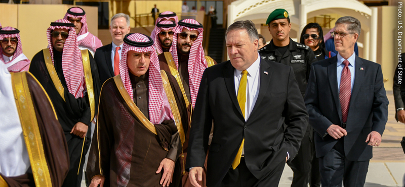 U.S. Secretary Pompeo visit to Saudi Arabia