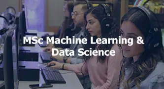 MSc Machine Learning and Data Science