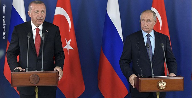 leaders of Turkey and Russia