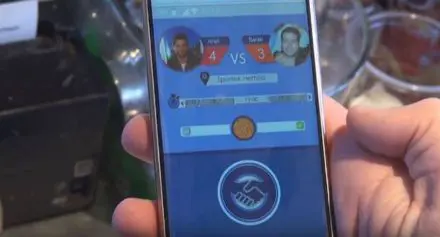 תחרות בין שני אנשים באפליקצייה