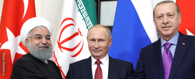 Leaders of Iran, Russia and Turkey
