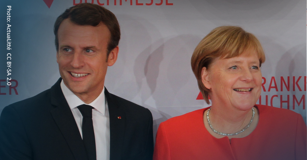 Emmanuel Macron & Angela Merkel