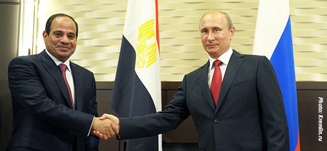 Leaders of Russia and Egypt