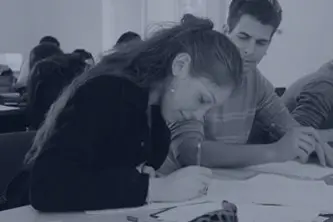 People learn in black and white.
