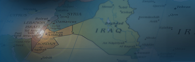map of the middle east